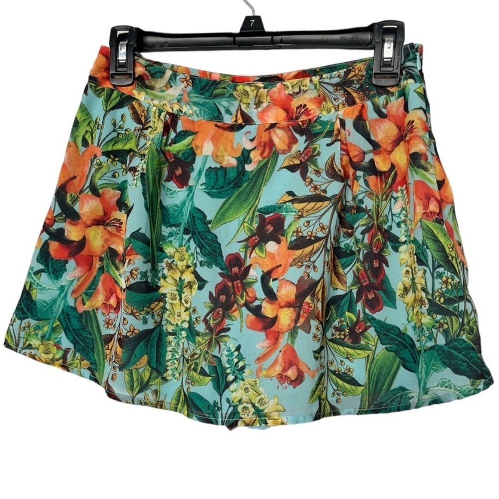Emme Brazilian brand Tropical‎ Print Skort Size S